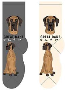 Great Dane Canine Collection Socks  FCC-20