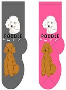 Poodle Canine Collection Socks  FCC-30