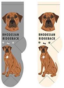 Rhodesian Ridgeback Canine Collection Socks  FCC-47