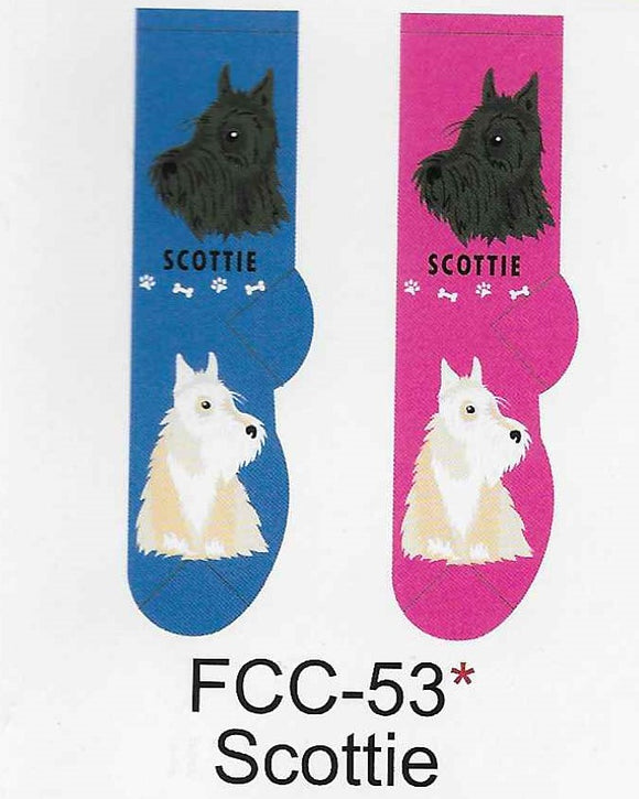 Scottie Canine Collection Socks   FCC-53  ON SALE NOW