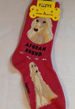Afghan Hound Canine Collection Socks   FCC-68