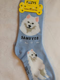 Samoyed Canine Collection Socks   FCC-76