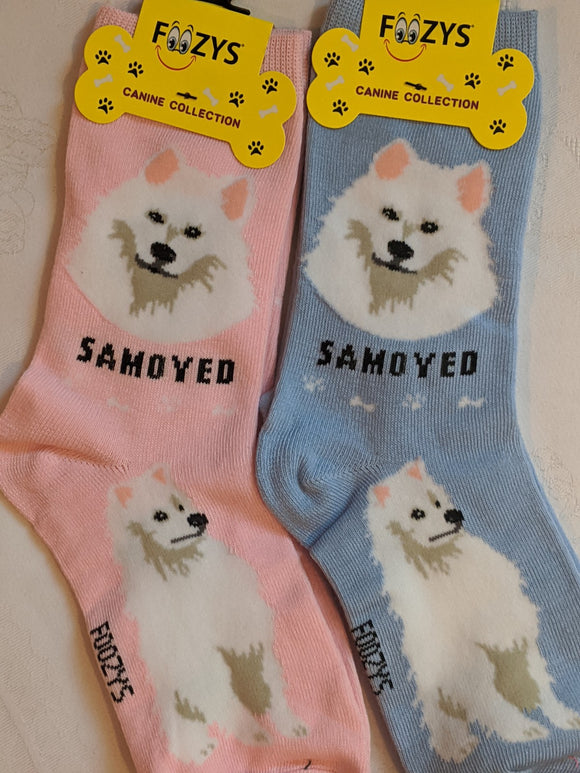 Samoyed Canine Collection Socks   FCC-76