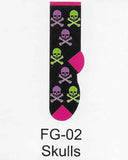 Skulls & Crossbones KIDS Socks  FG-02