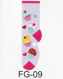 Cupcake Kids Socks  FG-09