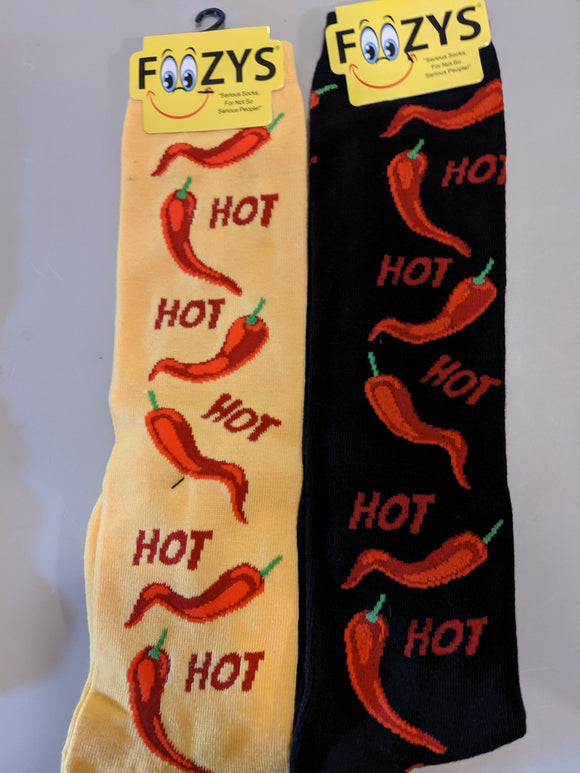Hot Peppers KNEE HIGH Socks  FK-30