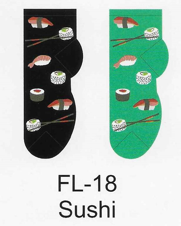 Sushi No Show Socks   FL-18  ON SALE NOW