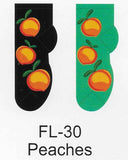 Peaches No Show Socks   FL-30