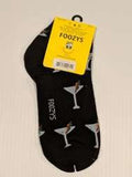 Martinis No Show Socks  FL-06