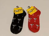 Martinis No Show Socks  FL-06