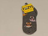 Tea Cup Dog No Show Socks  FL-09