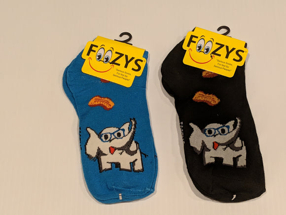 Professor Elephant No Show Socks  FL-14