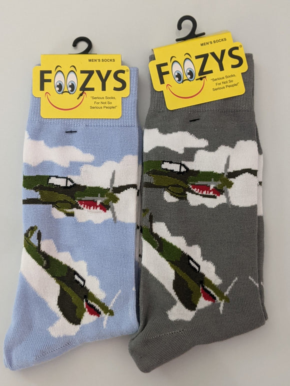 Fighter Planes Men's Socks   FM-102