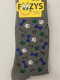 Bones & Paw Prints Men's Socks - FM-106