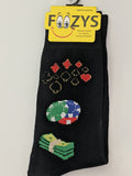 Poker Night Men's Socks   FM-111