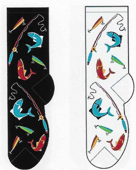 Fly Fishing Men's Socks FM-15