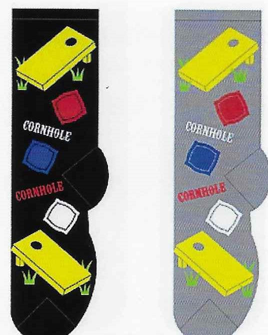 Cornhole Men's Socks  FM-21  ON SALE NOW