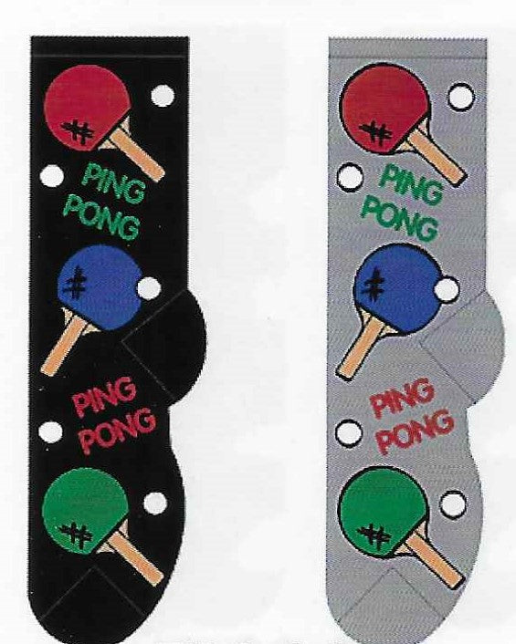 Ping Pong Men's Socks  FM-22  ON SALE NOW