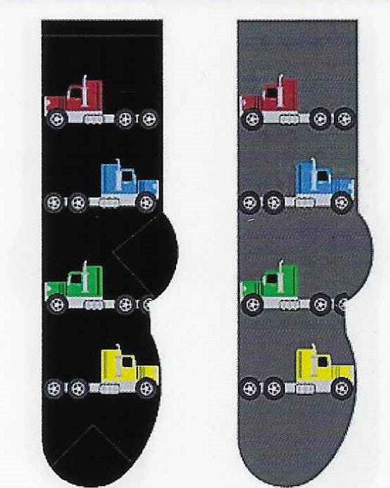 Semi Trucks Men's Socks FM-29
