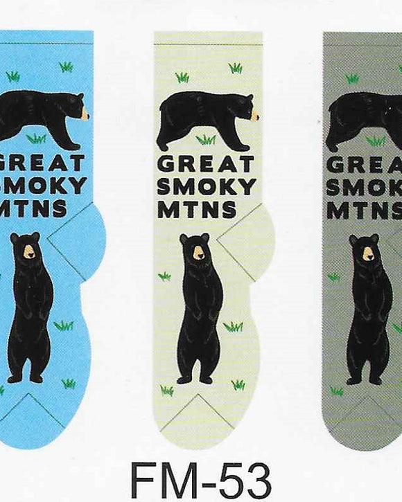 Black Bear Great Smoky Mountains Men's Socks   FM-53