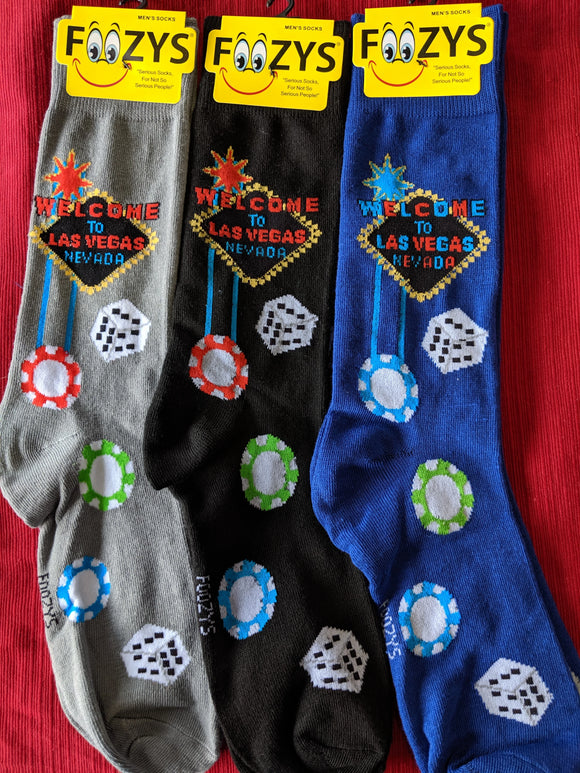 Las Vegas Men's Socks  FM-65
