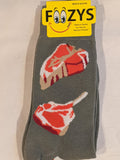 Raw Steak Men's Socks FM-71