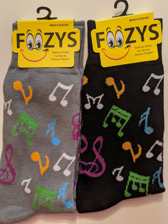 Musical Notes Men's Socks  FM-93