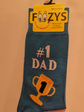 Men's # 1 Dad Socks  FM-96