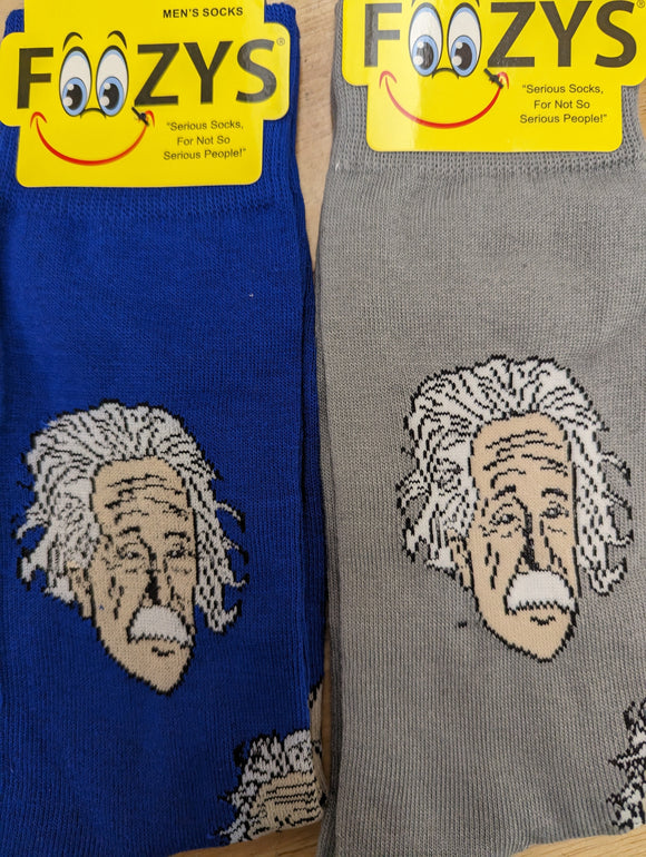 Albert Einstein Men's Socks   FM-38