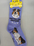 Australian Shepherd Socks   FCC-01  ON SALE NOW