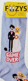 Game Over Wedding Men's Socks   FM-62