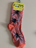 Spiders & Spider Web Halloween Socks  WH-01