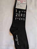 I give ZERO F*CKS   WYS-06   UNISEX
