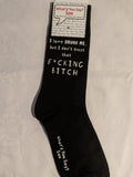 I love DRUNK ME, but I don't trust that F*CKING BITCH    WYS-74   UNISEX