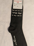 Can you see the "F*CK YOU" in my smile    WYS-92   UNISEX