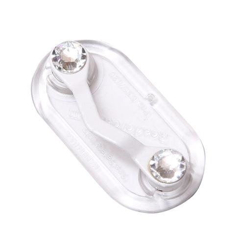 ReadeRest Classic White with Crystals Eyeglass / Sunglass Holder
