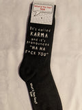 It's called KARMA and it's pronounced "HA HA F*CK YOU"   WYS-84   UNISEX